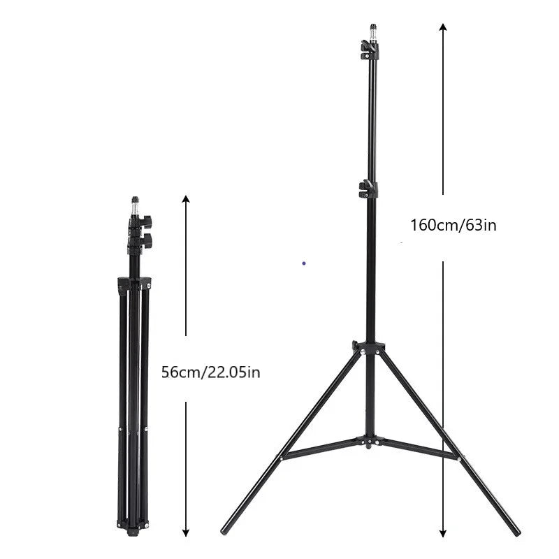 Tripod for iPhones and Smartphones, Extendable, Ring light