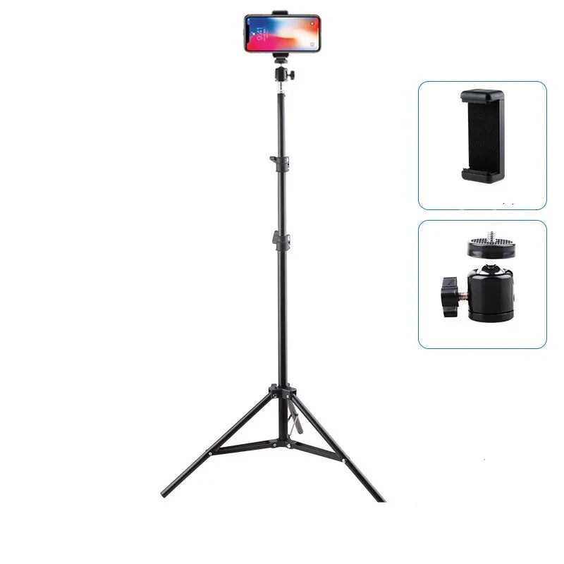 Tripod for iPhones and Smartphones, Extendable, Ring light