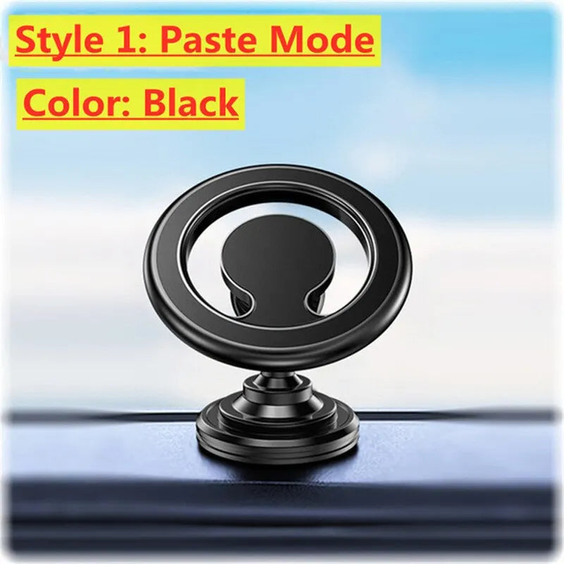 Magnetic Car Phone Holder Stand Magnet Car Mount Support GPS Mobile Bracket in Car For Macsafe iPhones
