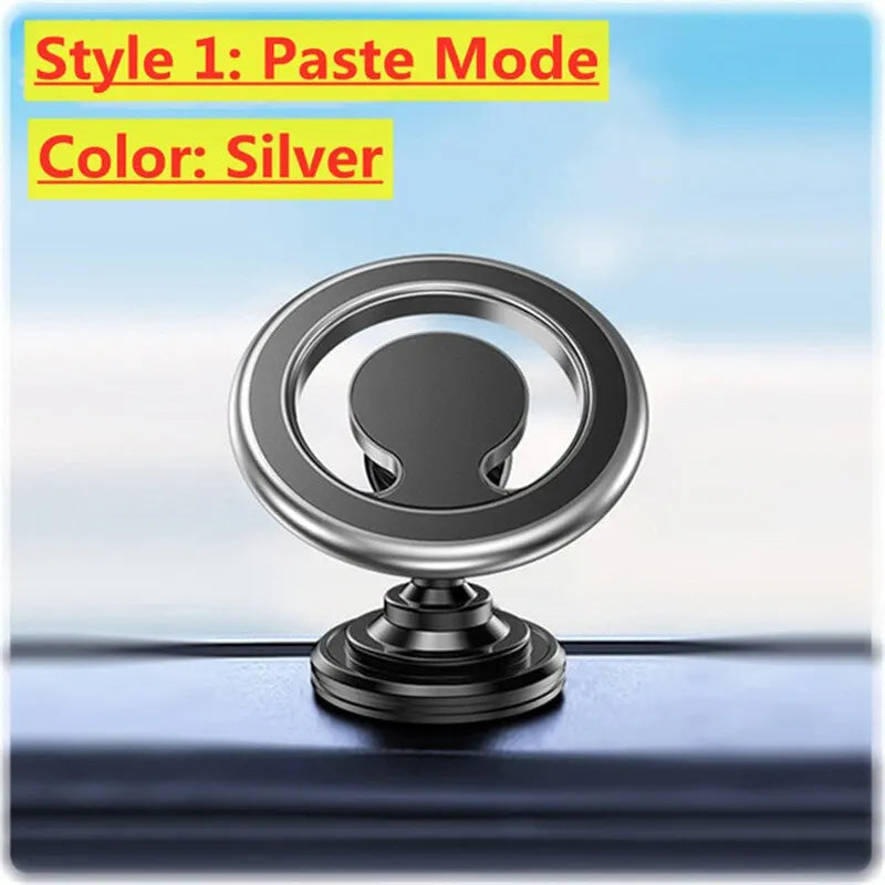 Magnetic Car Phone Holder Stand Magnet Car Mount Support GPS Mobile Bracket in Car For Macsafe iPhones