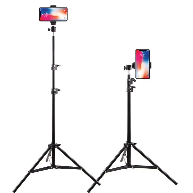 Tripod for iPhones and Smartphones, Extendable, Ring light